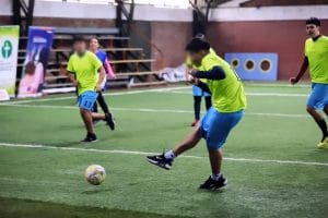 JÓVENES DE RESIDENCIAS DISFRUTARON JORNADA DE FÚTBOL