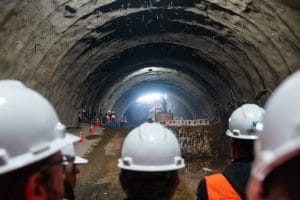EFE Sur completa obras de excavación del túnel ferroviario en cerro Chepe