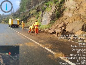 Empresa ARAUCO se desplegaron en distintos puntos de la región del Biobío