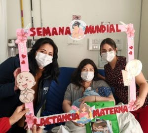Seremi de la Mujer visita Hospital Las Higueras para fomentar la lactancia materna