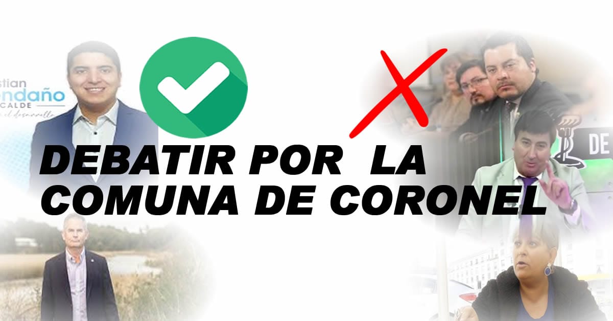 #Coronel Canditados a Alcalde no asistieron a debate en Canal 9 Regional