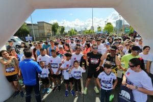 Más de mil personas corrieron por los cuidados en Concepción