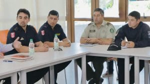 Preparación para la temporada de incendios forestales en Coronel