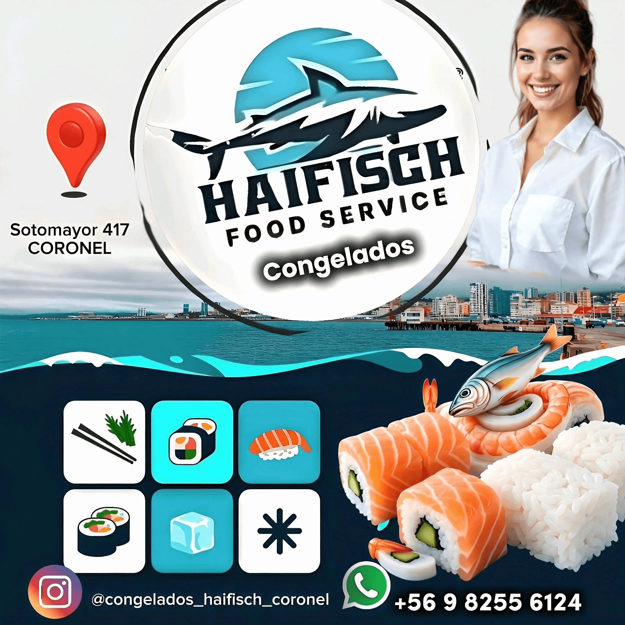 HAIFISCH / CONGELADOS CORONEL