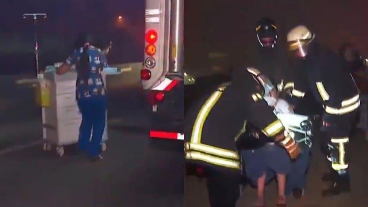 URGENTE: EVACUAN hospital de LIRQUÉN por incendio forestal SIN CONTROL