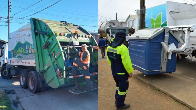 Hualpén y Talcahuano anuncian la SUSPENSIÓN del servicio de RECOLECCIÓN de BASURA por INCENDIO en Penco