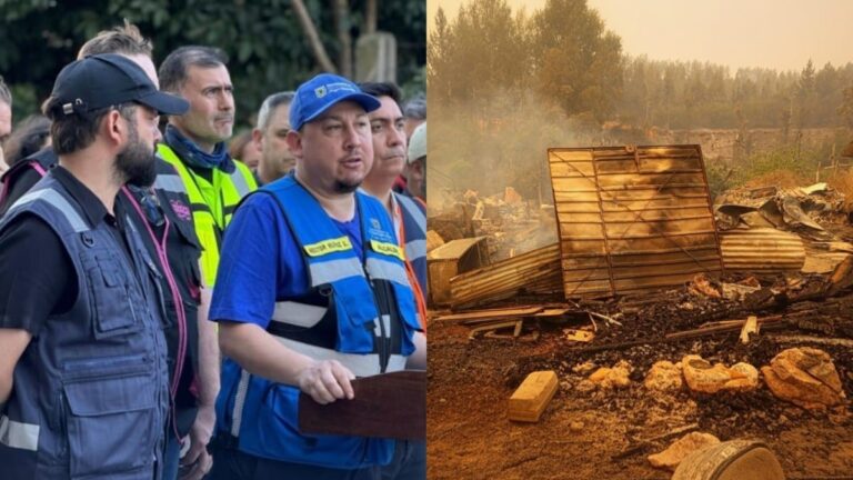 Alcalde de Concepción CONFIRMA que NO HAY fallecidos en su comuna por INCENDIOS FORESTALES