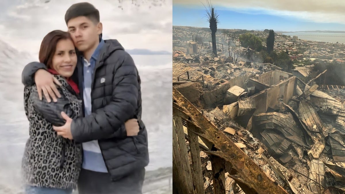 TRAGEDIA: Joven FUTBOLISTA junto a su MADRE fallecen tras INCENDIOS en PENCO