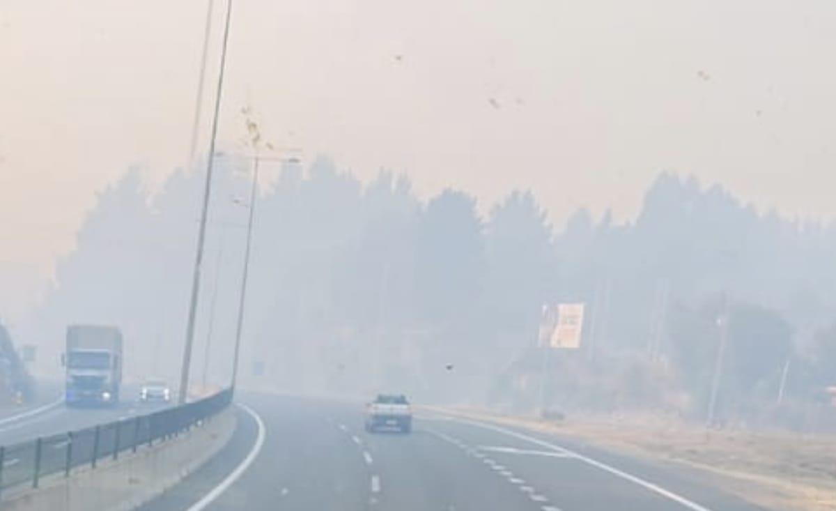 SENAPRED activa ALERTA SAE para dos sectores de Concepción por INCENDIO FORESTAL cercano a VIVIENDAS