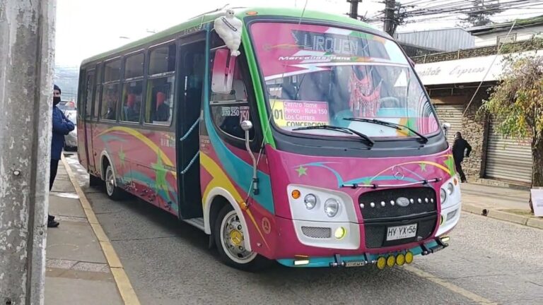 Entregan HORARIOS de los último BUSES entre TOMÉ y CONCEPCIÓN