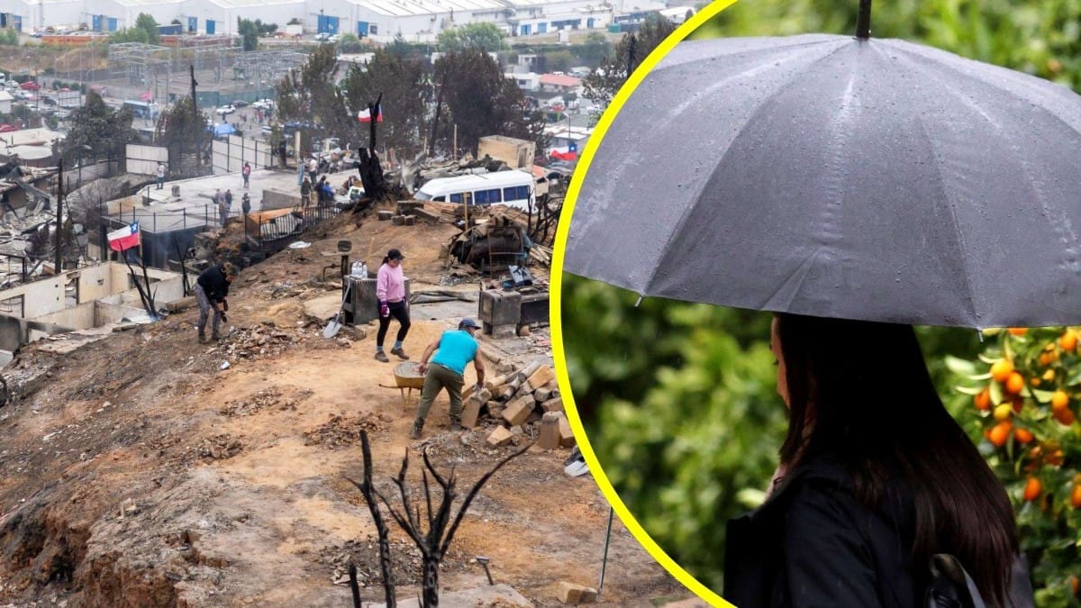 Truenos y granizos Anuncian posible tormenta para este viernes en zona de incendios en el sur de Chile