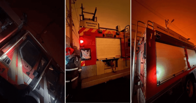 Carro de Bomberos quemado tras incendio en Penco está en Santiago y será reparado gratuitamente