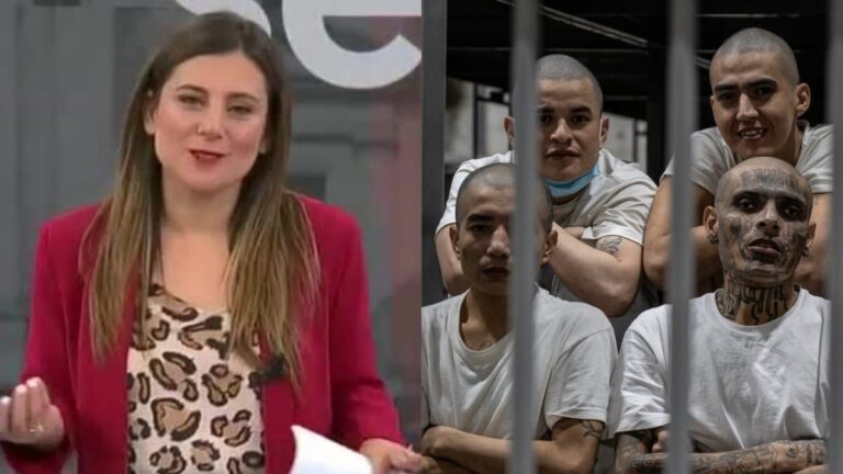 Periodista de Teletrece LLORÓ por TERRORISTAS presos en cárcel de BUKELE, algunos han ASESINADO a más de 70 PERSONAS