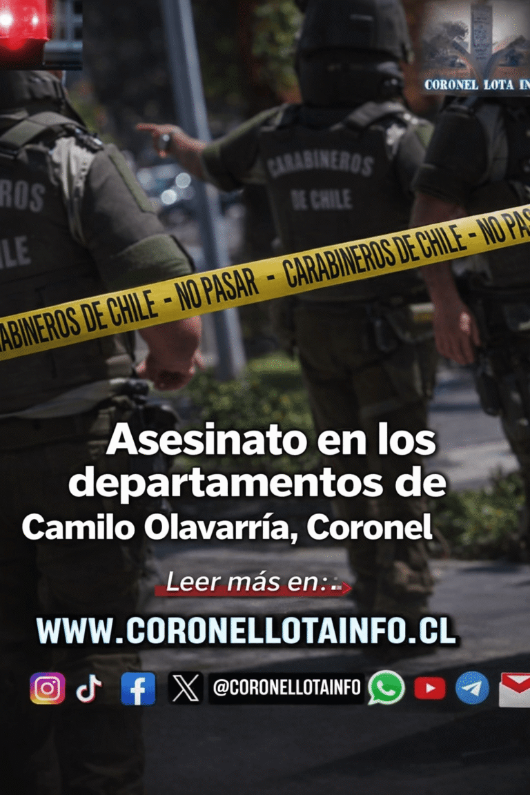 Asesinato en los departamentos Camilo  Olavarria , Coronel