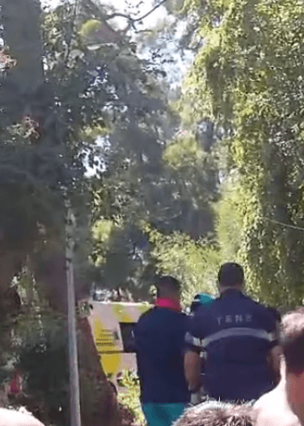 Fallece una persona al interior de la Piscina Municipal de Lota.