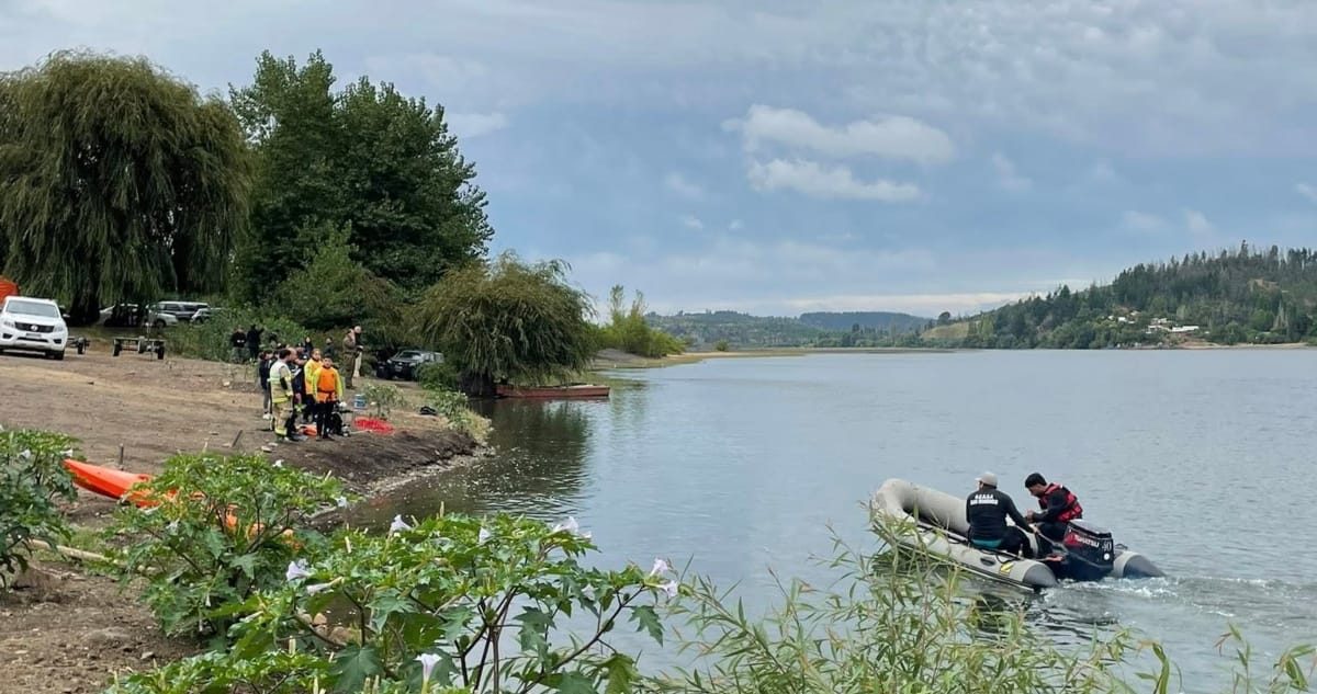 Encuentran cadáver en ribera de río Bío Bío en medio de búsqueda de adulto mayor desaparecido