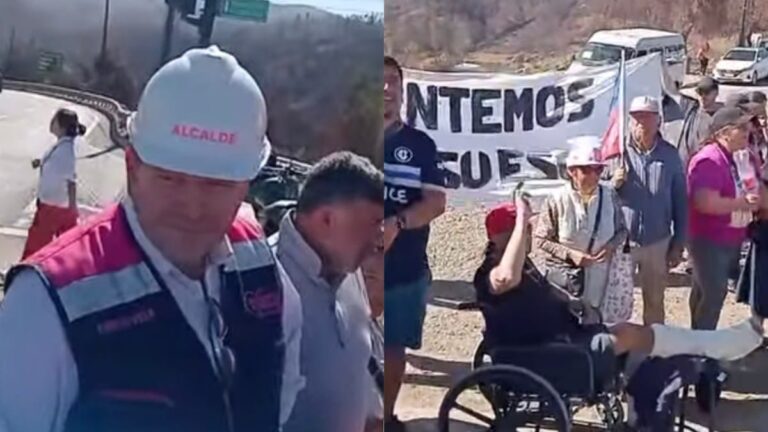«El GOBIERNO nos ABANDONÓ»: Alcalde de Penco y VECINOS del sector VIPLA se TOMAN ruta 150 exigiendo SOLUCIONES tras la TRAGEDIA