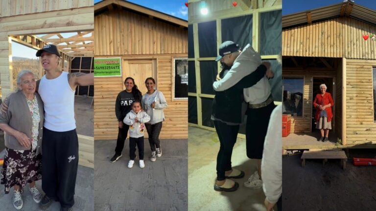 «HÉROE sin CAPA»: Pailita QUINTUPLICA la cantidad de viviendas de emergencia INSTALADAS en Penco y Lirquén por el GOBIERNO