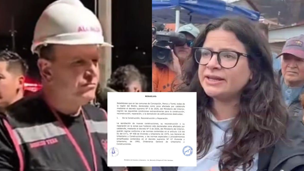 «La ministra MIENTE»: Alcalde de Penco DESMINTIÓ acusación de NO FIRMAR permisos para DEMOLER, documento indica que NO LO NECESITAN