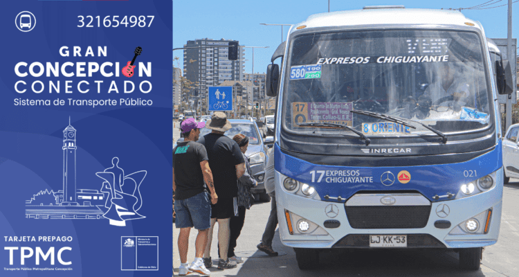 Cuándo inicia el nuevo sistema de pago electrónico del transporte en el Gran Concepción