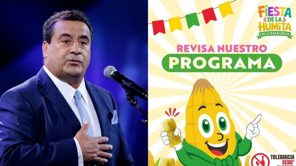 Dino Gordillo VUELVE al Biobío para presentarse GRATIS en Fiesta de la Humita en TALCAMÁVIDA