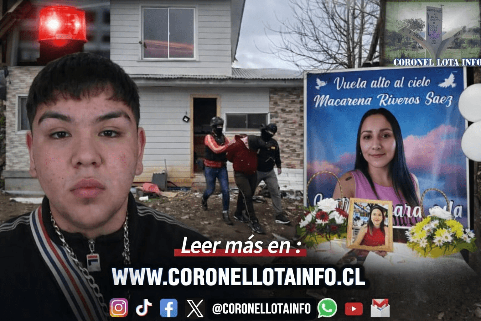 Delincuente conocido  como «Crazy Nach» fue formalizado por cinco homicidios en región del Bio Bio
