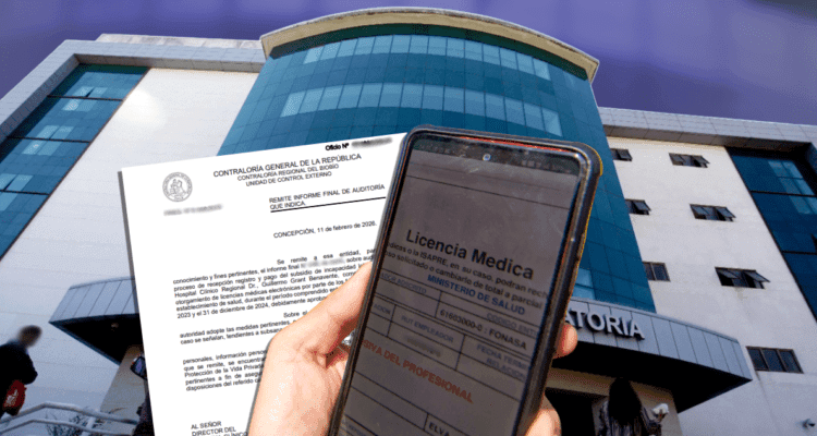 12 mil licencias sin respaldo y permiso entre colegas informe remece a principal hospital del Bío Bío