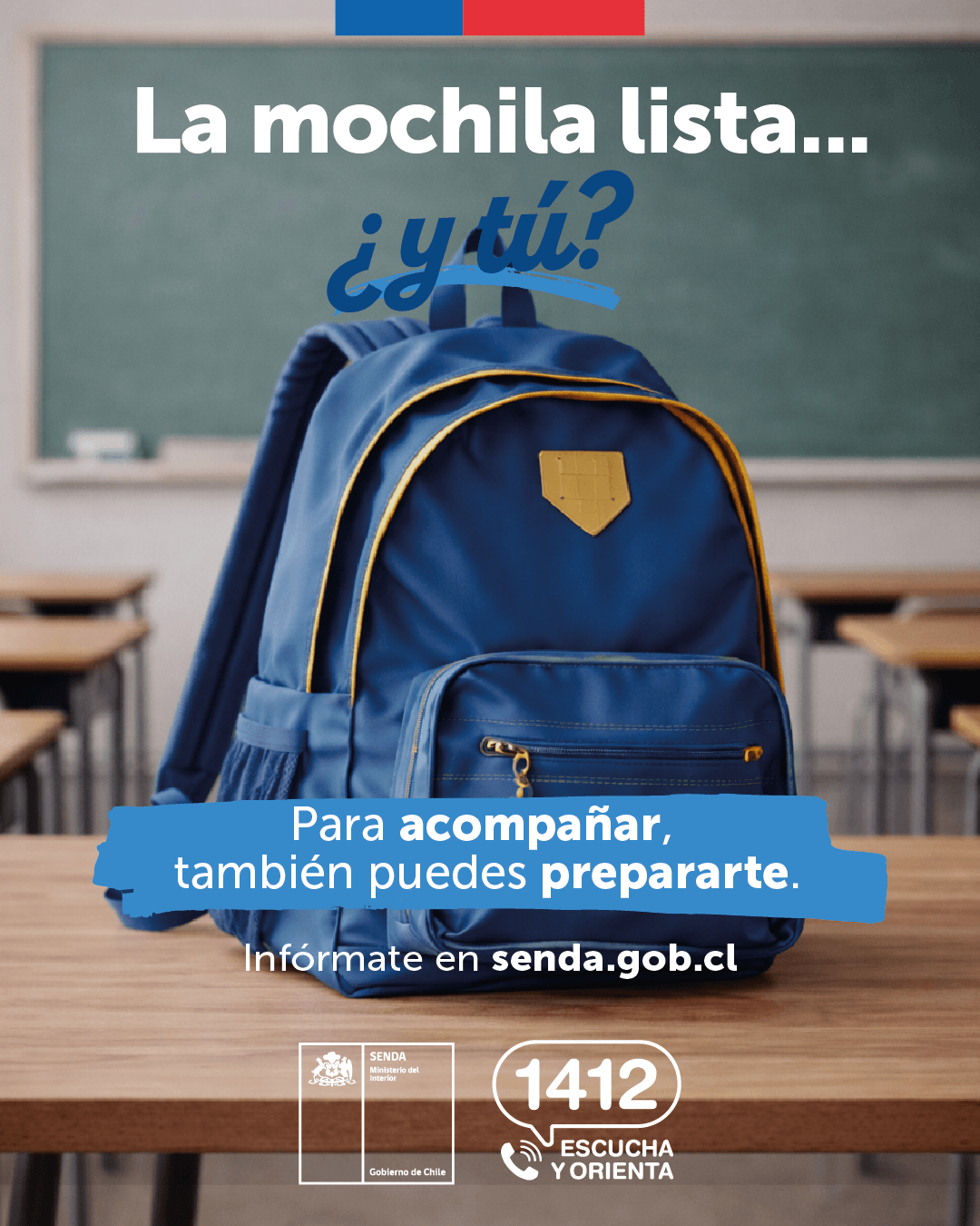 “LA MOCHILA LISTA… ¿Y TÚ?”: SENDA INVITA A PREPARARSE AL INICIO DEL AÑO ESCOLAR – Eva Medios