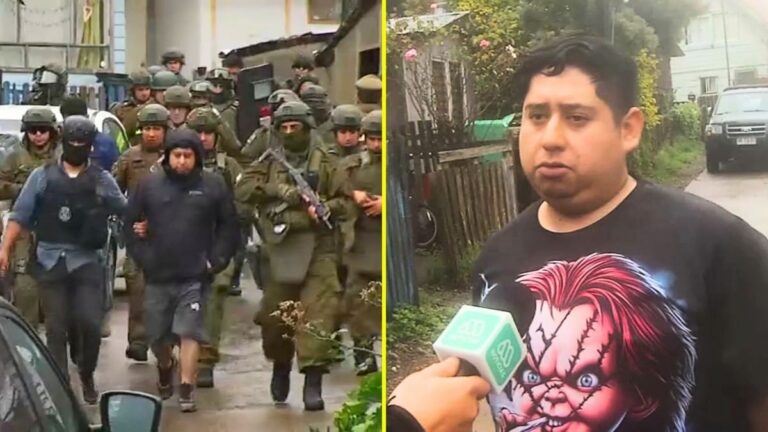«Apuntaron a mi papá… a mi señora igual» Descartan participación de hombre que fue trasladado a cuartel por baleo a carabinero