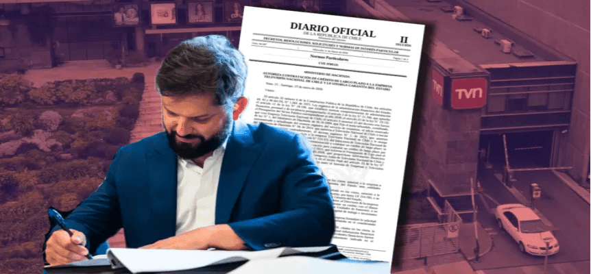 Gobierno saliente autorizó a TVN a endeudarse por más de  mil millones con garantía estatal