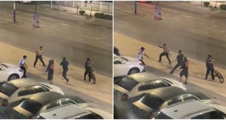 VIDEO | Sujetos se enfrentan con estoques en plena calle en Talcahuano vecinos exigen mayor seguridad