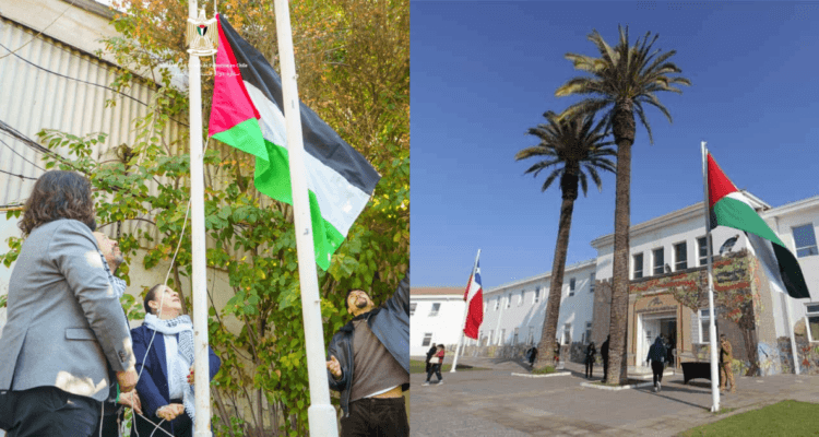 Contraloría pide NO IZAR la bandera de PALESTINA en municipios de la Región METROPOLITANA