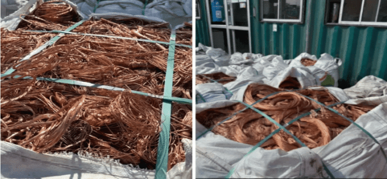 Desarticulan red de robo de cobre más grande del país botín era llevado en contenedores a China