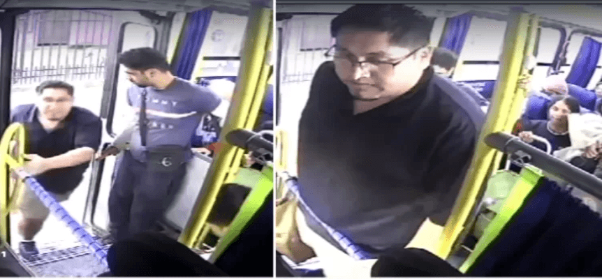 Pasajero que quería bajar en paradero no autorizado golpeó a chofer de micro por no abrirle la puerta
