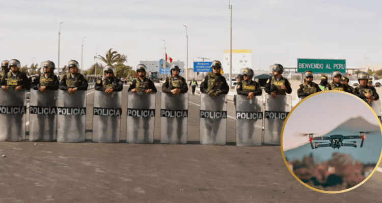 URGENTE: Perú decreta ESTADO DE EMERGENCIA en la frontera con CHILE, aumenta el personal MILITAR y uso de DRONES