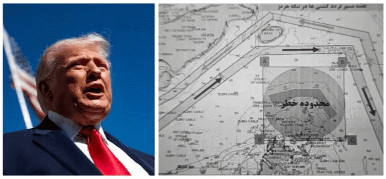 Trump ordena bloquear el Estrecho de Ormuz tras fracasar negociación con Irán