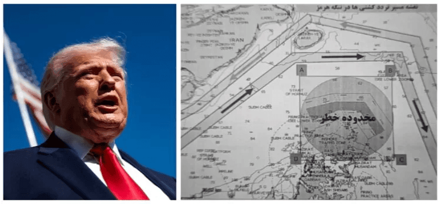 Trump ordena bloquear el Estrecho de Ormuz tras fracasar negociación con Irán