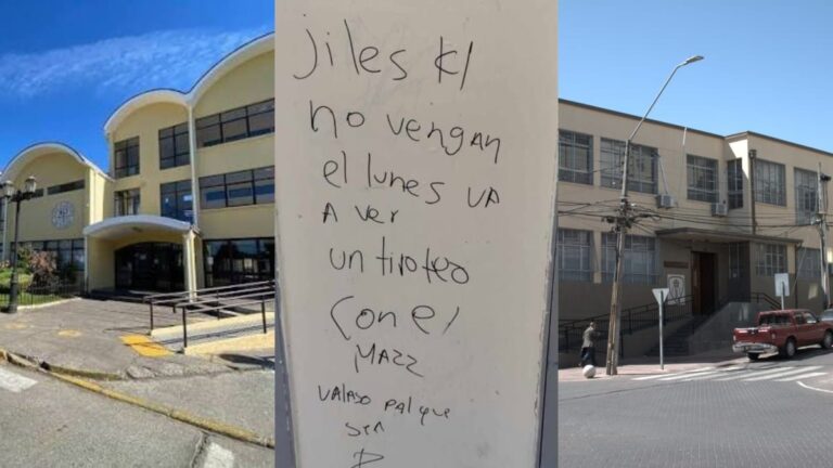 ¿La nueva MODA?: «Amenazas de TIROTEO» afectan a DECENAS de colegios del Gran Concepción, algunos SUSPENDIERON sus CLASES