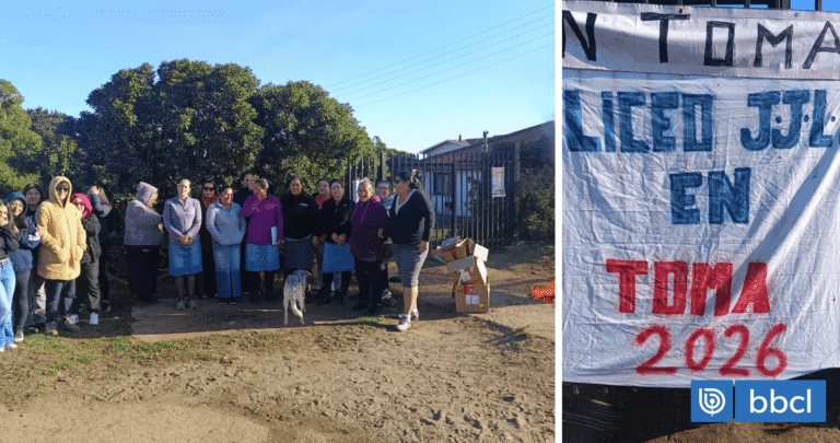 Liceo en Isla Santa María en toma: comunidad acusa problemas en transporte escolar y plaga de ratones