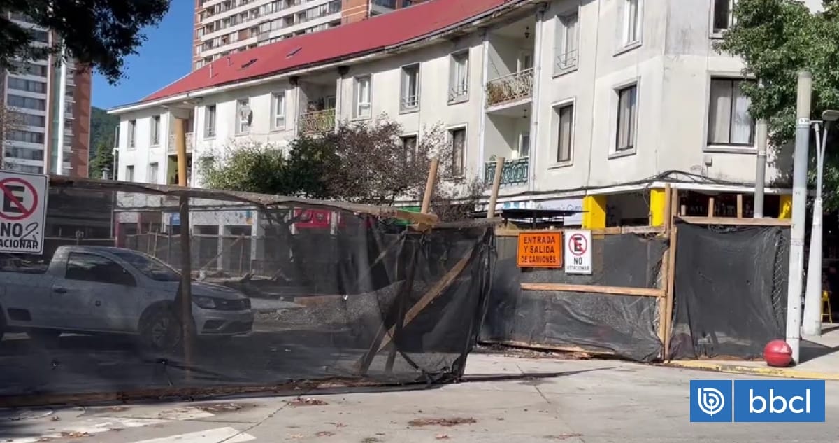 Obras en Plaza Perú de Concepción se extienden y municipio evalúa acciones contra empresa por retrasos