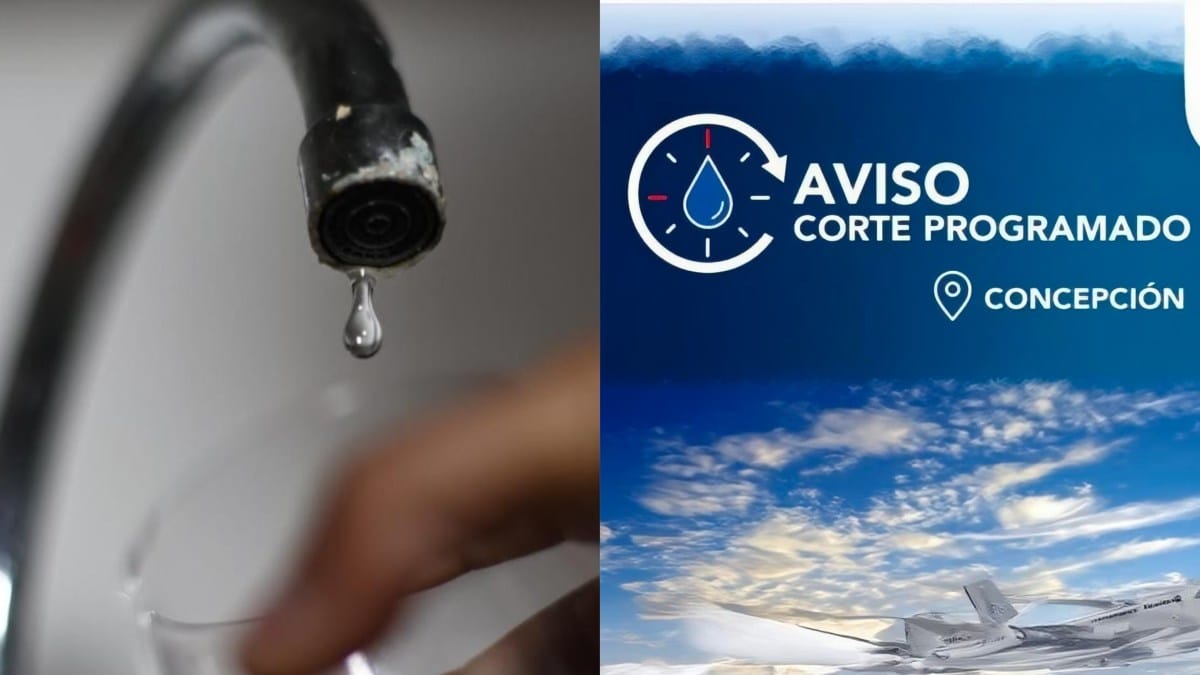 Essbio anuncia CORTE DE AGUA para varios sectores de CONCEPCIÓN, piden JUNTAR 5 litros por PERSONA