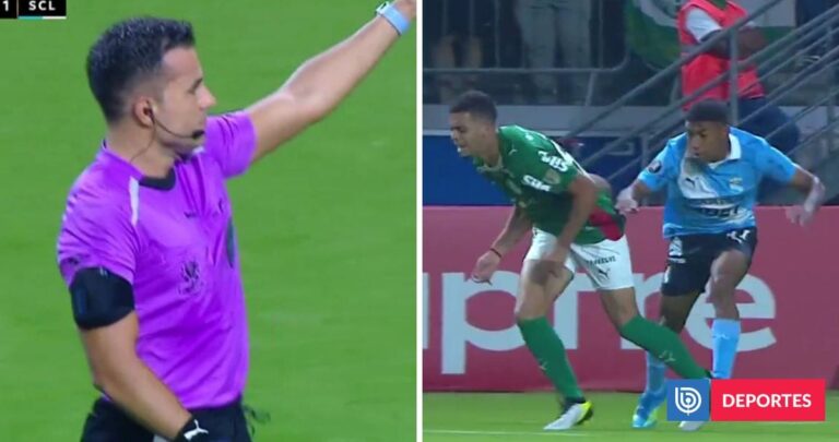 Piero Maza desató escándalo en Libertadores: favoreció a Palmeiras