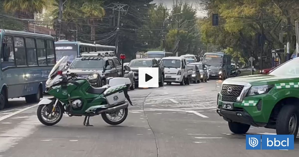 Gran congestión por peritajes de Carabineros tras atropello de mujer en Juan Bosco en Concepción