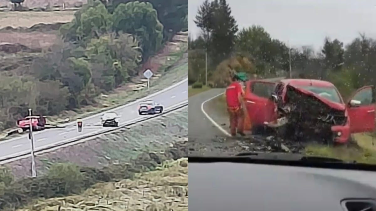 TRAGEDIA: Dos FALLECIDOS deja COLISIÓN a alta energía en la RUTA de la MADERA