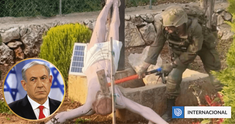 Soldado de Israel destroza imagen de Jesucristo en el Líbano: hecho fue repudiado por Netanyahu