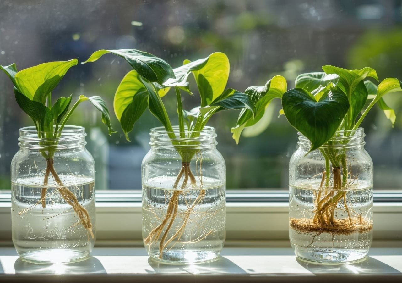 Cinco plantas que pueden crecer en agua, para darle un toque fresco y liviano a tus ambientes
