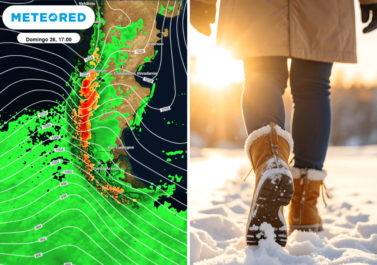 Semana movida en Chile: se esperan viento de hasta 100 km/h, lluvias y hasta 30 cm de nieve según avisos de la DMC