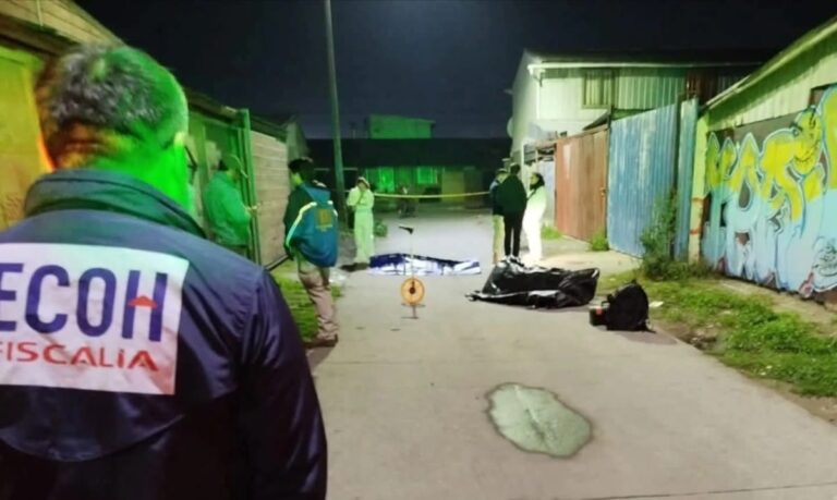 Hombre es ASESINADO a BALAZOS en San Pedro de la Paz, autores están PRÓFUGOS