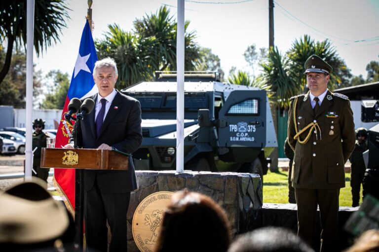Presidente Kast en inicio del centenario de Carabineros destacó los cambios legislativos ante agresiones a policías