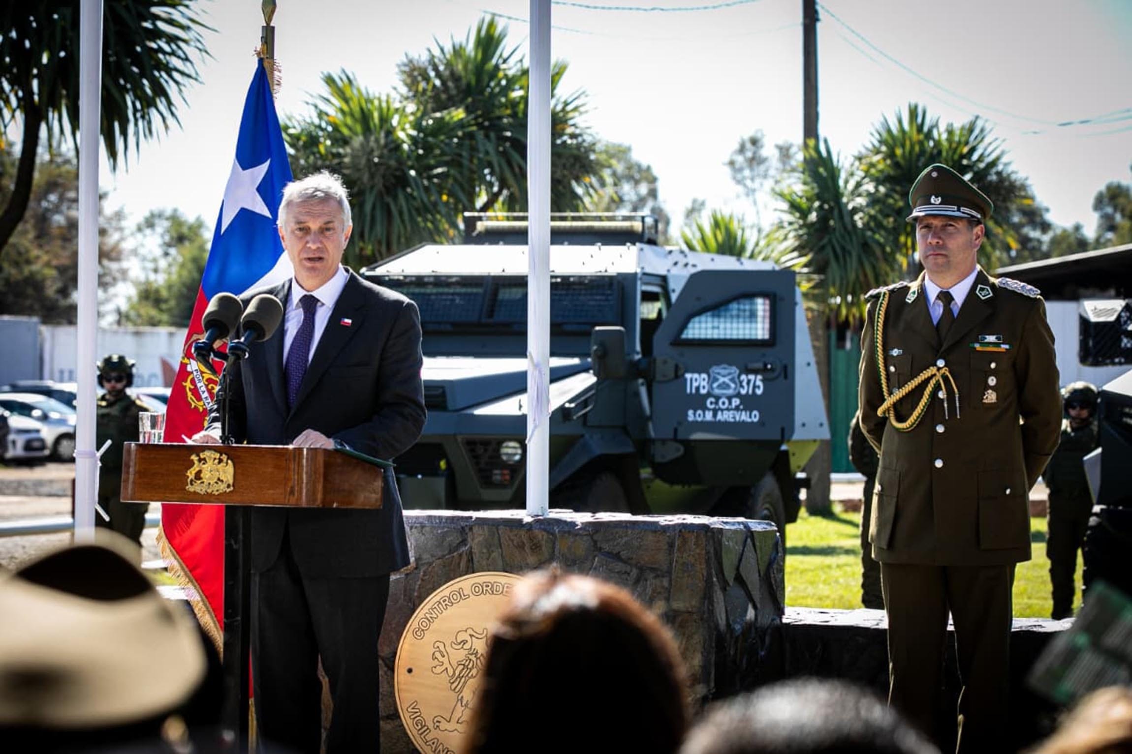 Presidente Kast en inicio del centenario de Carabineros destacó los cambios legislativos ante agresiones a policías